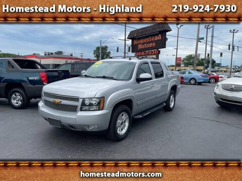 2013 Chevrolet Avalanche for sale at HOMESTEAD MOTORS in Highland IN