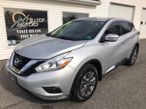 2016 Nissan Murano for sale at HILLTOP MOTORS INC in Caribou ME