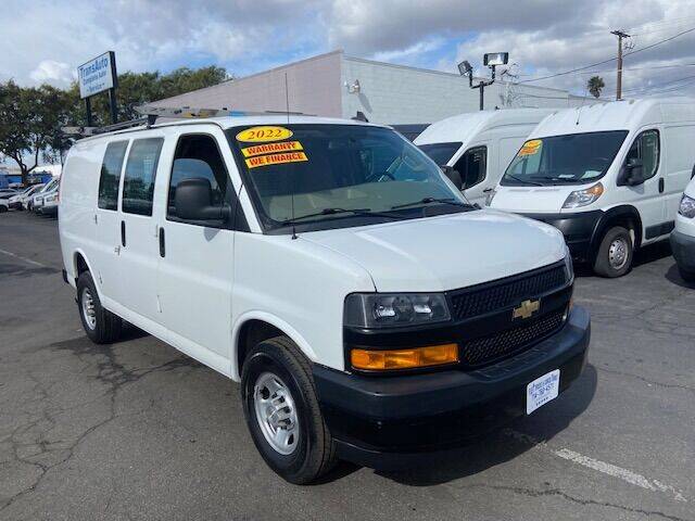 2022 Chevrolet Express for sale at Auto Wholesale Company in Santa Ana CA