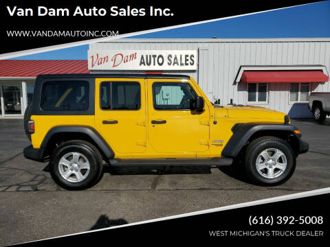2020 Jeep Wrangler Unlimited for sale at Van Dam Auto Sales Inc. in Holland MI
