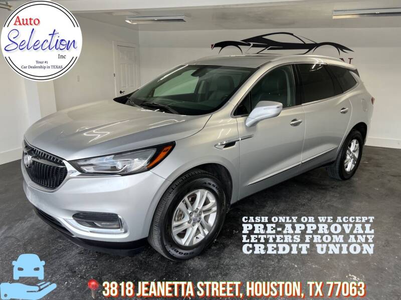 2020 Buick Enclave for sale at Auto Selection Inc. in Houston TX