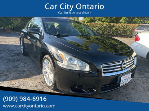 2014 Nissan Maxima for sale at Car City Ontario in Ontario CA