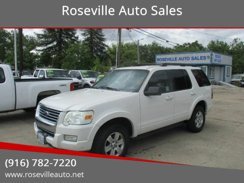 2010 Ford Explorer for sale at Roseville Auto Sales in Roseville CA
