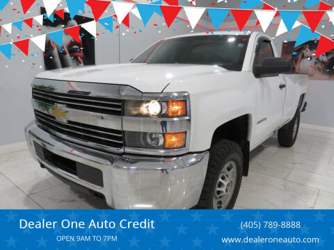 2018 Chevrolet Silverado 2500HD for sale at Dealer One Auto Credit in Oklahoma City OK