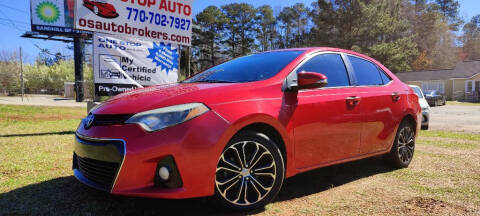 2014 Toyota Corolla for sale at One Stop Auto LLC in Carrollton GA