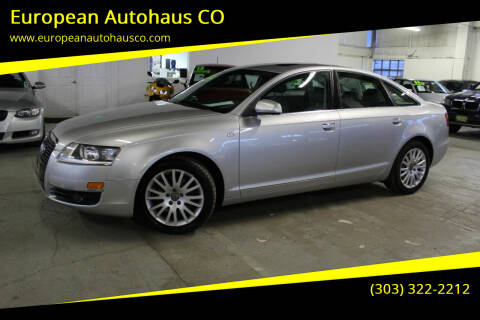 2006 Audi A6 for sale at European Autohaus CO in Denver CO
