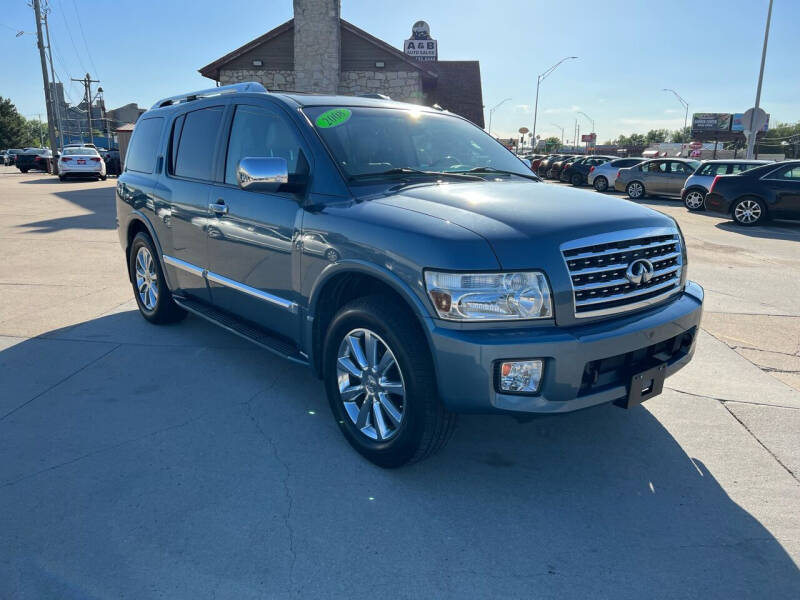 2008 Infiniti QX56 for sale at A & B Auto Sales LLC in Lincoln NE