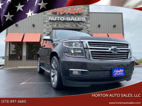 2016 Chevrolet Tahoe for sale at HORTON AUTO SALES, LLC in Linn MO