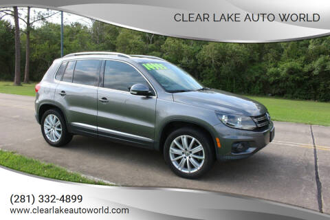 2012 Volkswagen Tiguan for sale at Clear Lake Auto World in League City TX