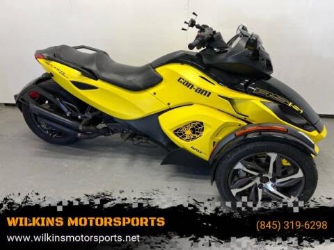 2014 Can-Am Spyder SE5 for sale at WILKINS MOTORSPORTS in Brewster NY