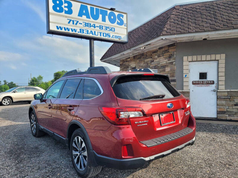 2015 Subaru Outback 2.5i Limited