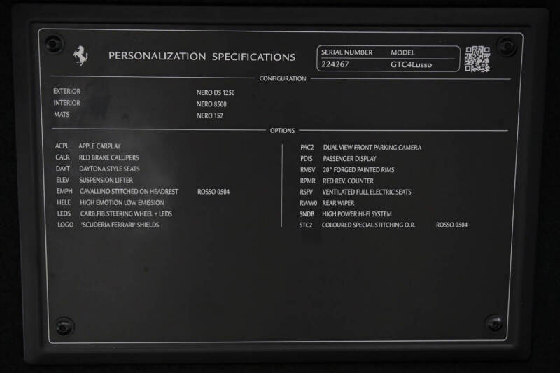 2017 Ferrari GTC4Lusso