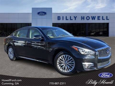 2016 Infiniti Q70L for sale at BILLY HOWELL FORD LINCOLN in Cumming GA