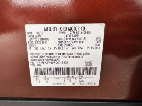 2015 Ford Explorer Limited