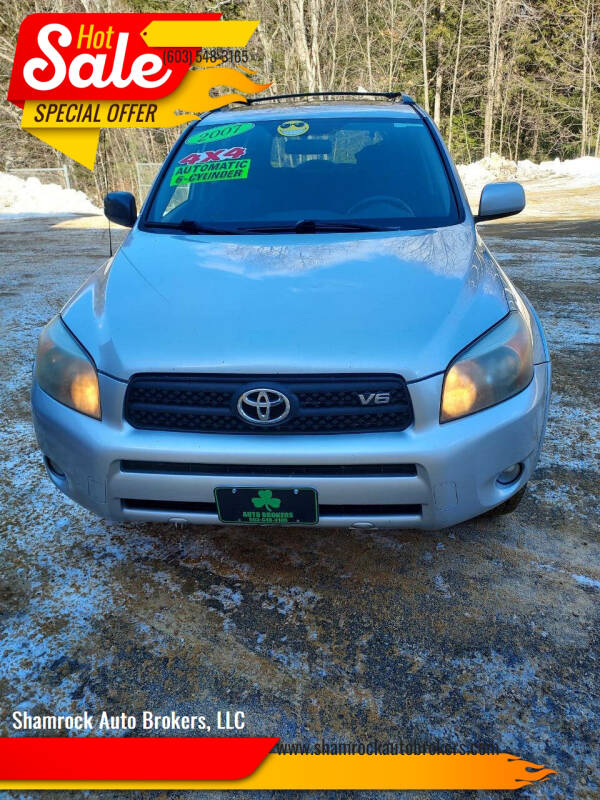 2007 Toyota RAV4 for sale at Shamrock Auto Brokers, LLC in Belmont NH