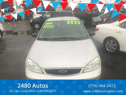 2005 Ford Focus for sale at 2480 Autos in Kenmore NY