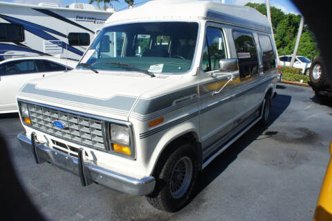 1990 Ford E-Series for sale at Dream Machines USA in Lantana FL