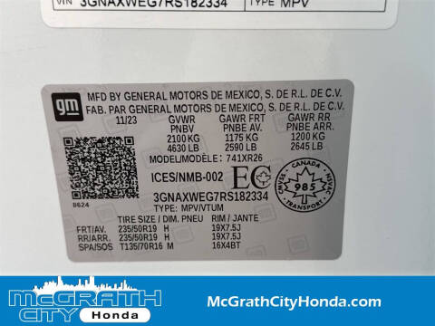 2024 Chevrolet Equinox RS