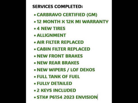2023 Buick Envision Avenir