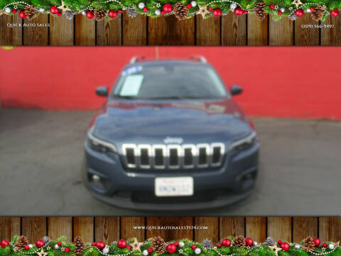2019 Jeep Cherokee for sale at Quick Auto Sales in Ceres CA