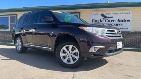 2012 Toyota Highlander for sale at Eagle Care Autos in Mcpherson KS