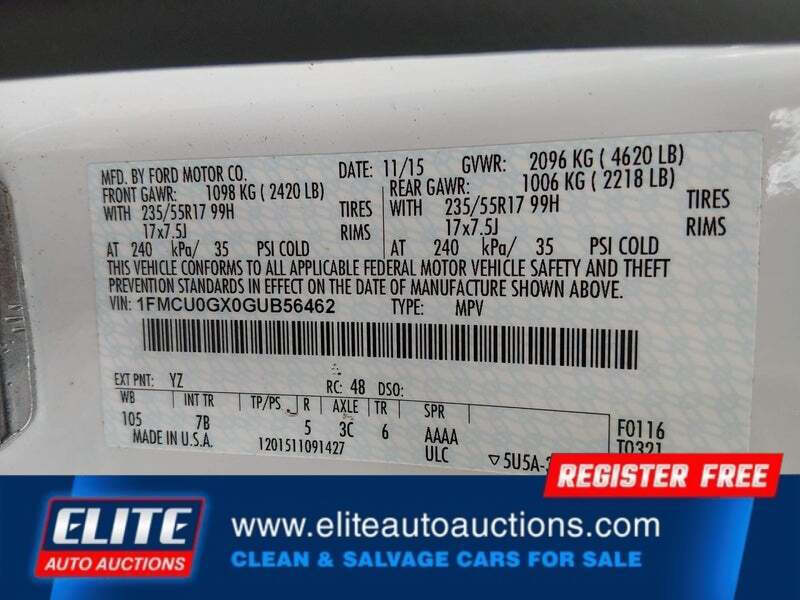 2016 Ford Escape SE