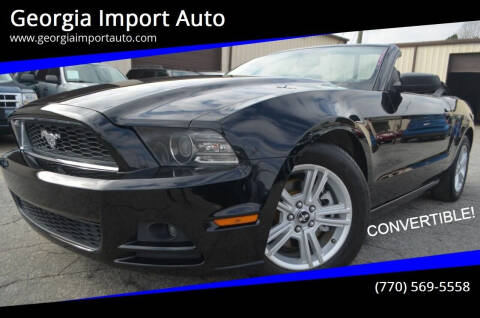 2014 Ford Mustang for sale at Georgia Import Auto in Alpharetta GA