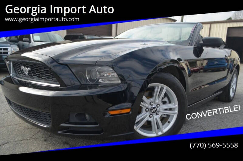 2014 Ford Mustang for sale at Georgia Import Auto in Alpharetta GA
