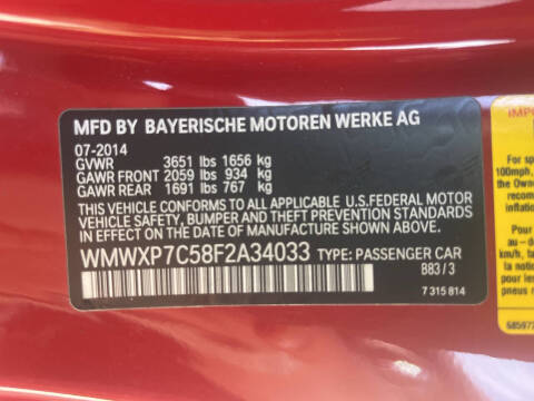 2015 MINI Hardtop 2 Door Cooper S