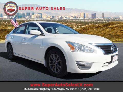 2015 Nissan Altima for sale at Super Auto Sales in Las Vegas NV
