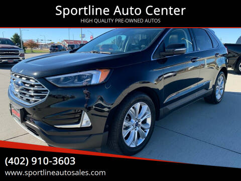 2020 Ford Edge for sale at Sportline Auto Center in Columbus NE