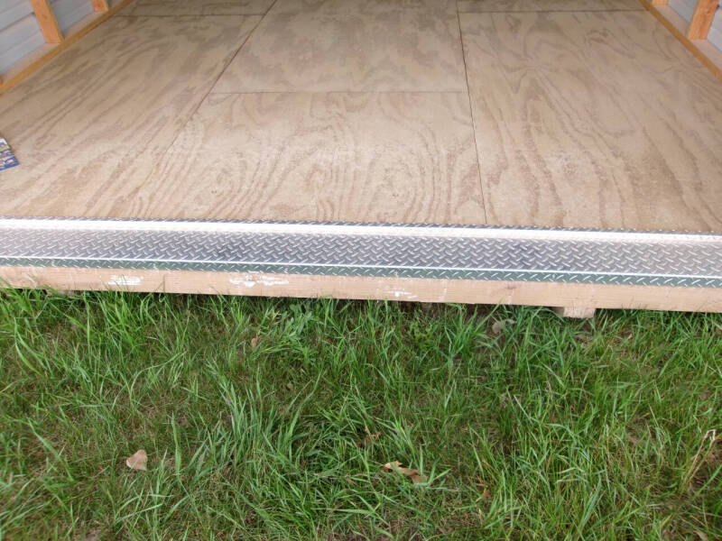 12 x 32 metal lofted garage