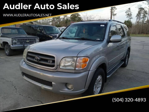 2003 Toyota Sequoia for sale at Audler Auto Sales in Slidell LA