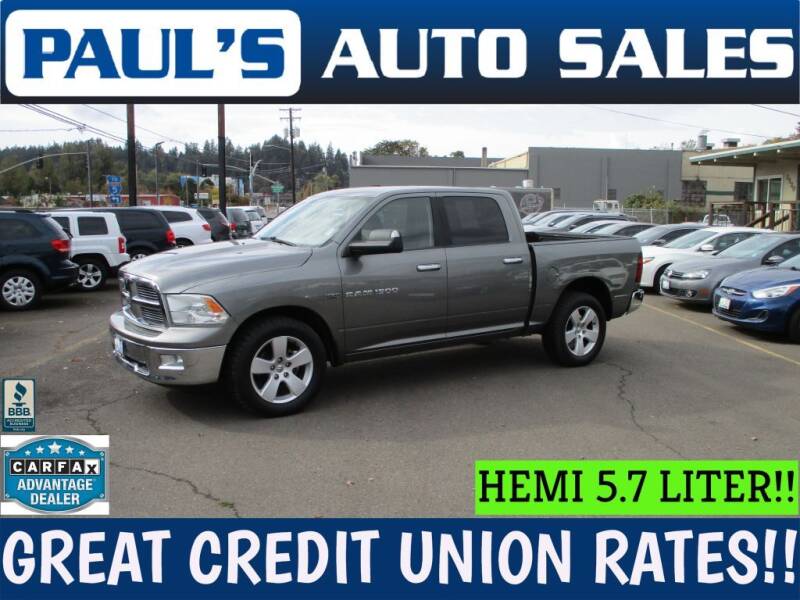 2011 RAM Ram Pickup 1500 for sale at Paul's Auto Sales in Eugene OR