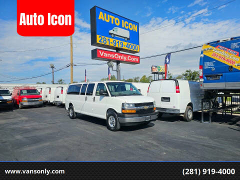 2017 Chevrolet Express for sale at Auto Icon in Houston TX