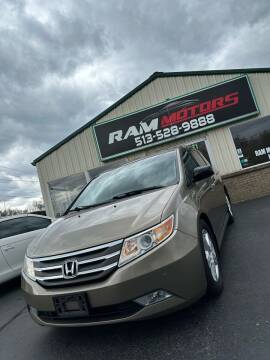 2012 Honda Odyssey for sale at RAM MOTORS in Cincinnati OH