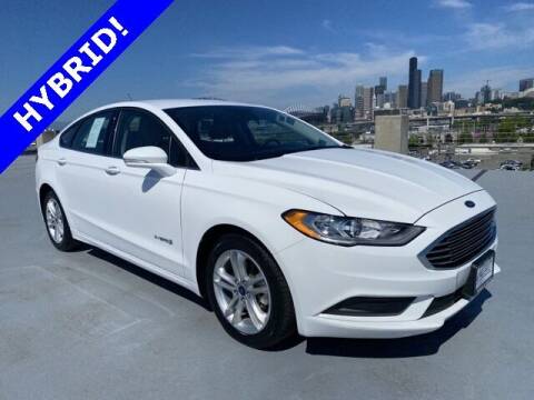 2018 Ford Fusion Hybrid for sale at Toyota of Seattle in Seattle WA