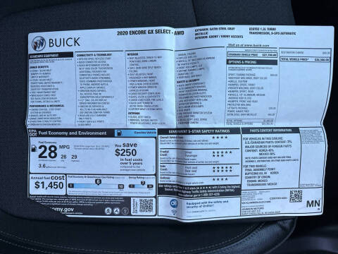 2020 Buick Encore GX Select