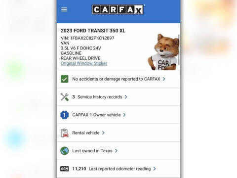 2023 Ford Transit