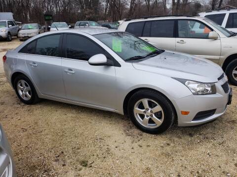2012 Chevrolet Cruze for sale at Northwoods Auto & Truck Sales in Machesney Park IL