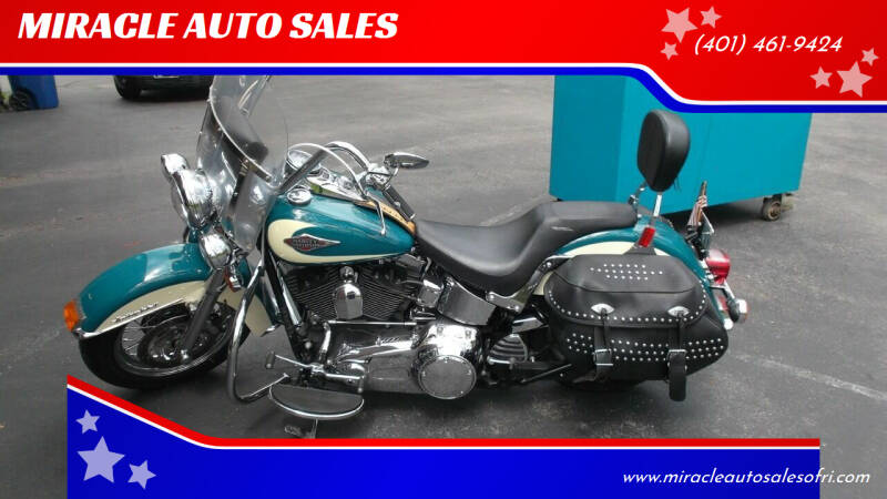 2009 Harley-Davidson FLSTC HERITAGE SOFT TAIL CLASI for sale at MIRACLE AUTO SALES in Cranston RI