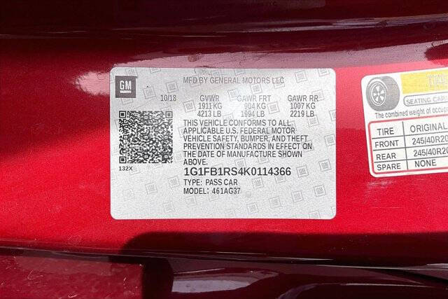 2019 Chevrolet Camaro LT