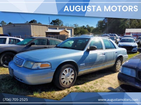 2008 Ford Crown Victoria for sale at Augusta Motors in Augusta GA