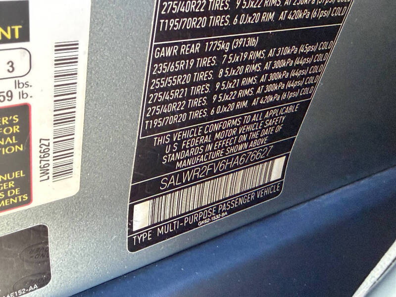 2017 Land Rover Range Rover Sport HSE