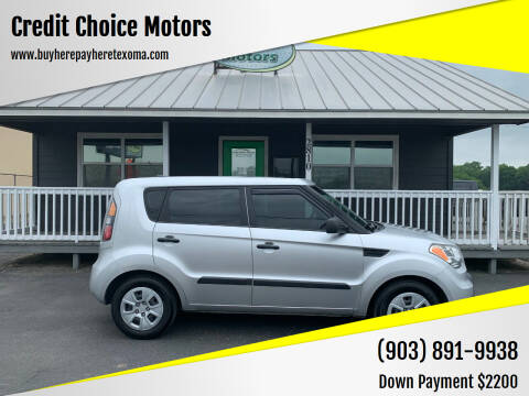 2011 Kia Soul for sale at Credit Choice Motors in Sherman TX