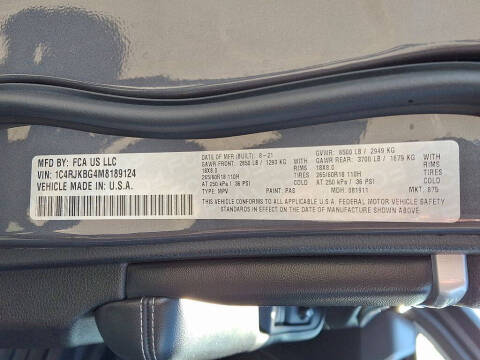 2021 Jeep Grand Cherokee L Limited