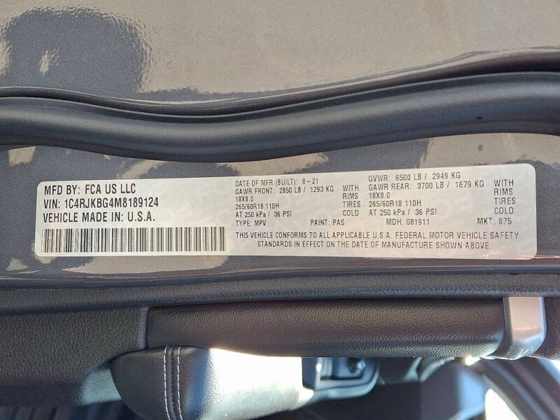 2021 Jeep Grand Cherokee L Limited