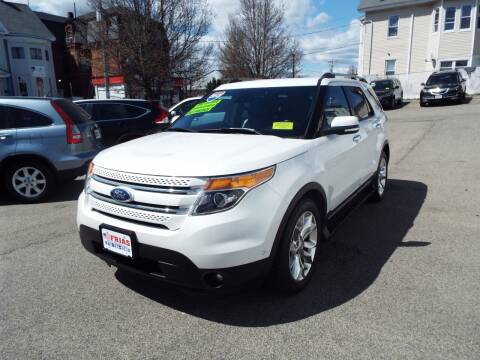 2013 Ford Explorer for sale at FRIAS AUTO SALES LLC in Lawrence MA