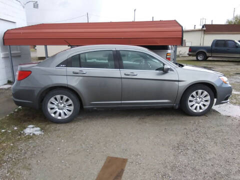 2012 Chrysler 200 for sale at RICK'S AUTO SALES in Logansport IN