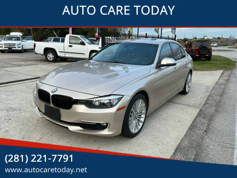 2014 BMW 3 Series for sale at AUTO CARE TODAY in Spring TX
